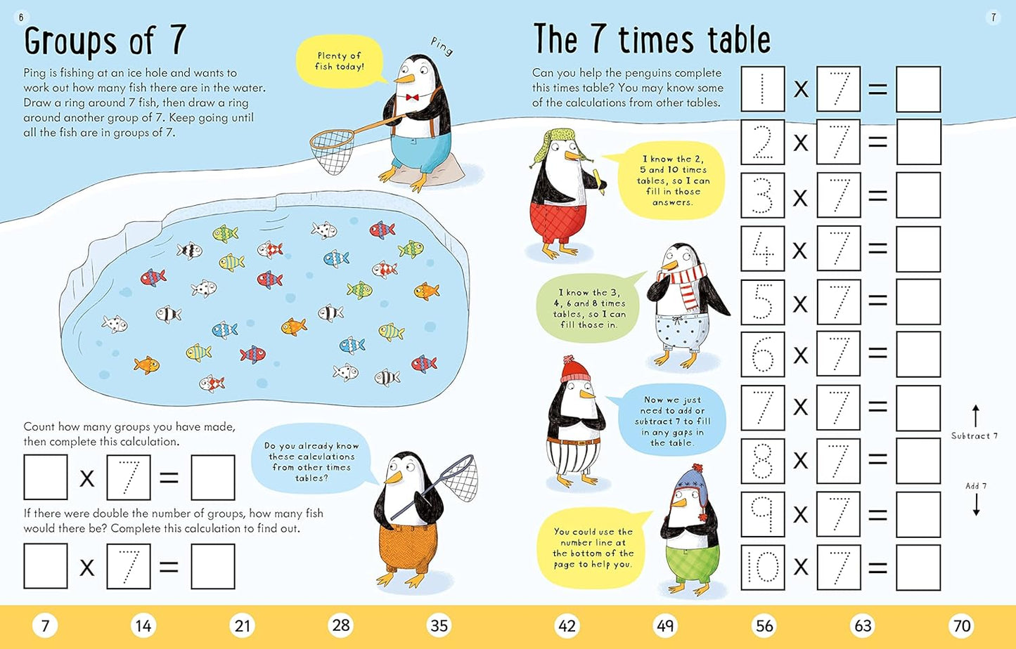 Usborne Workbooks Times Tables 7-8