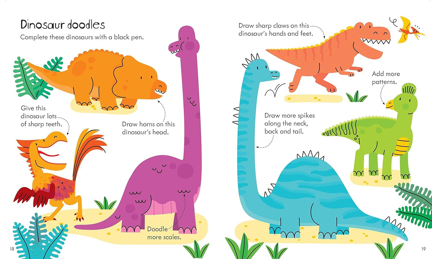 Little Children's Dinosaur Activity Book (Little Children's Activity Books)