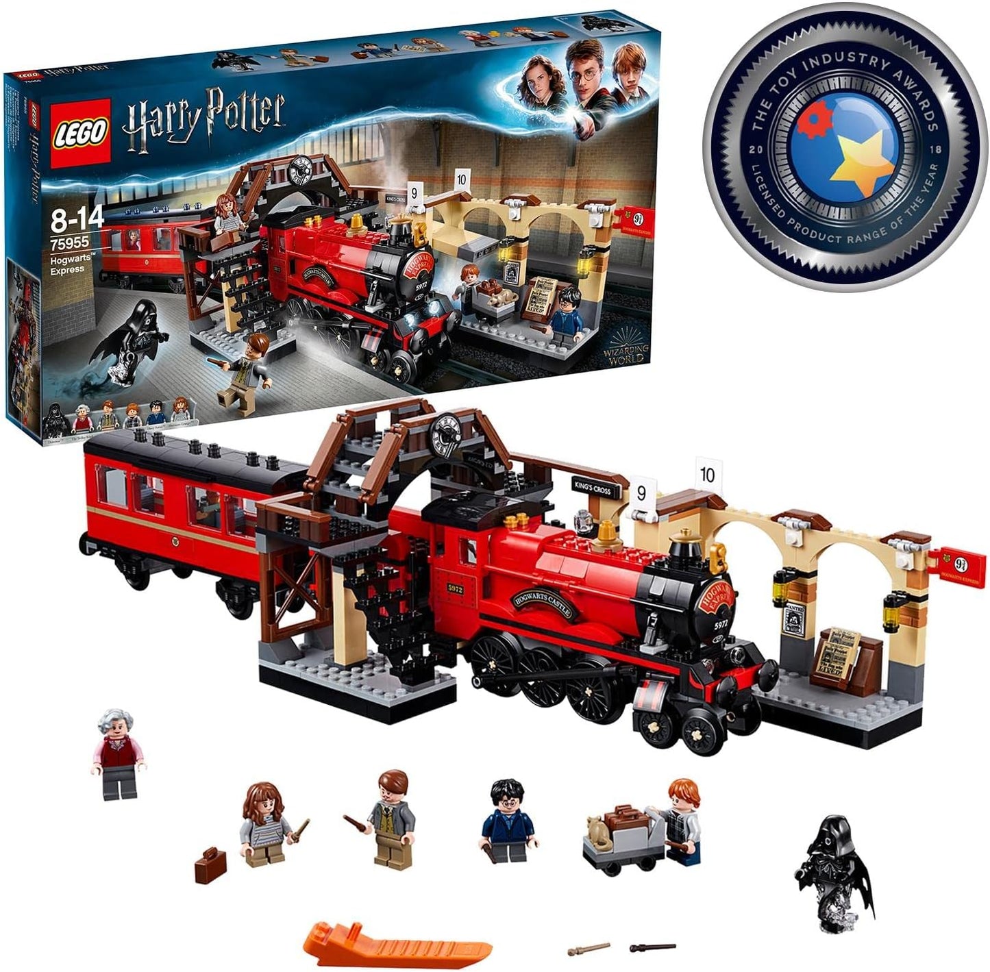 Lego Harry Potter 75955 Hogwarts Express Construction Kit, 801 Pieces