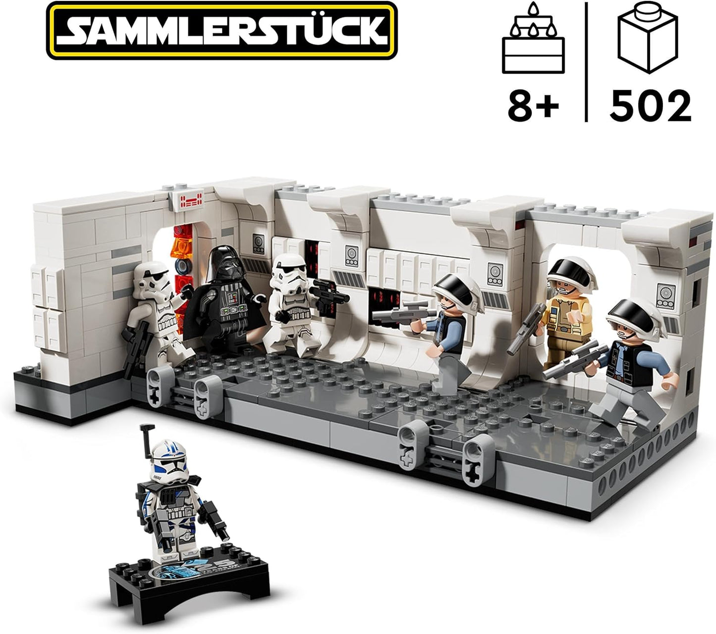 LEGO Star Wars The Entern of the Tantive IV, Building Toy for the Film A New Hope, Fantasy Playset for Children to Collect, Gift Idea for Boys and Girls from 8 Years and for Collectors 75387