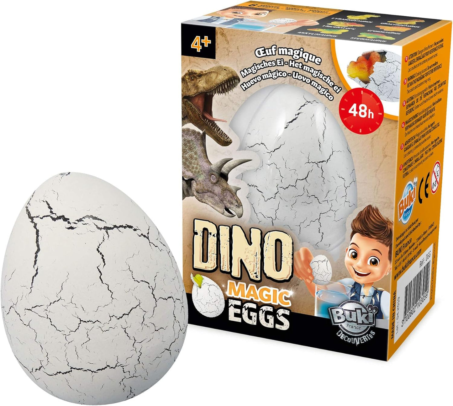 BUKI D6G Magic Dino Egg (Random Model)