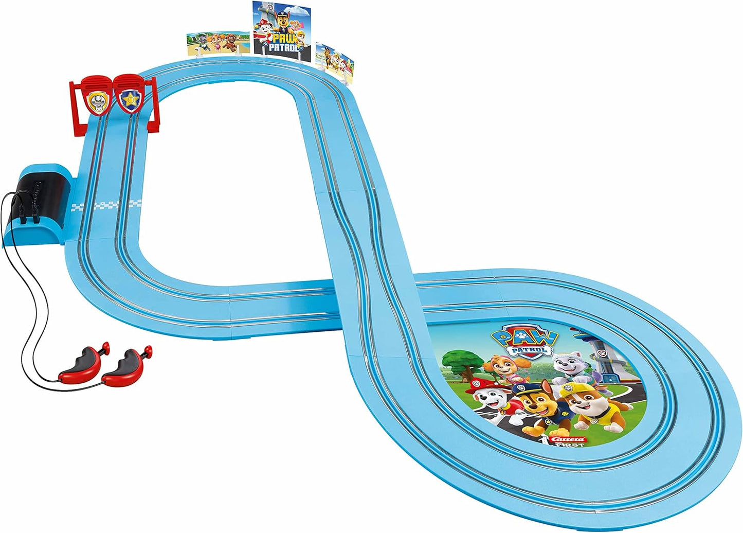 Carrera 20063035 First-Paw Patrol-On Double 2.9 m, Multi-Coloured