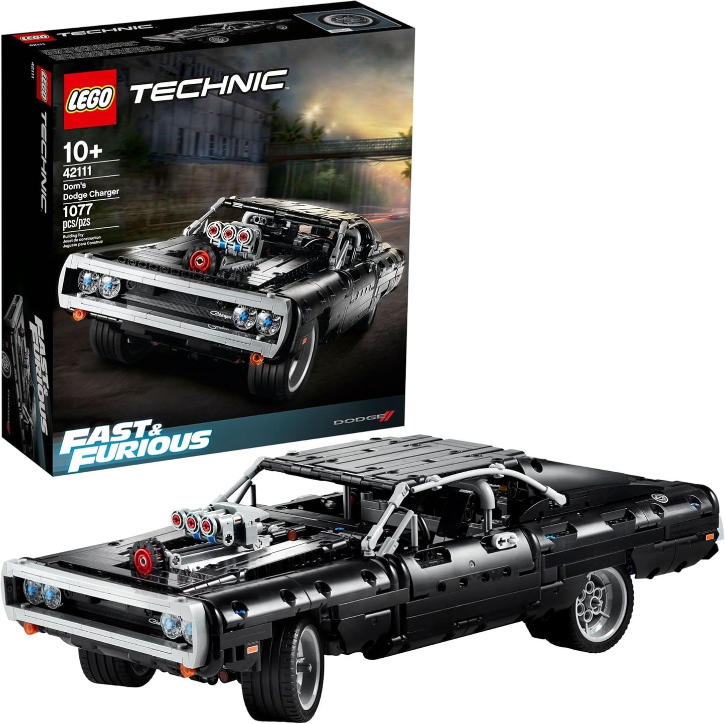 LEGO® Technic 42111 Technic Dom's Dodge Charger, Multi-Colour