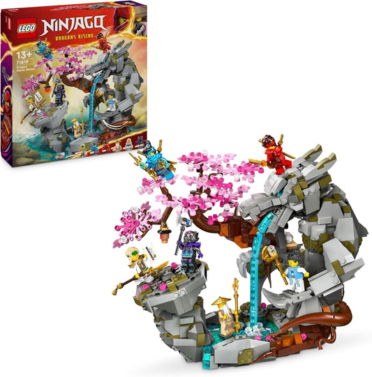 LEGO Ninjago Dragon Stone Temple Dragon Toy with 6 Ninja Figures, Large Set for Building, Playing and Displaying, Birthday Gift for Boys and Girls from 13 Years 71819