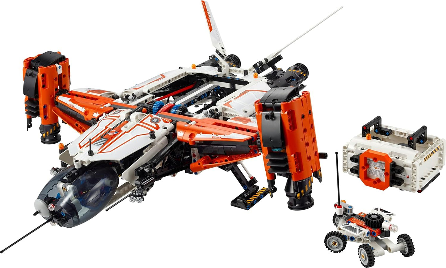 LEGO Technic VTOL Heavy Duty Cargo LT81, Space Construction Kit, Space Toy, Spaceship, Play Set with Mini Rover, Gift for Boys & Girls from 10 Years 42181