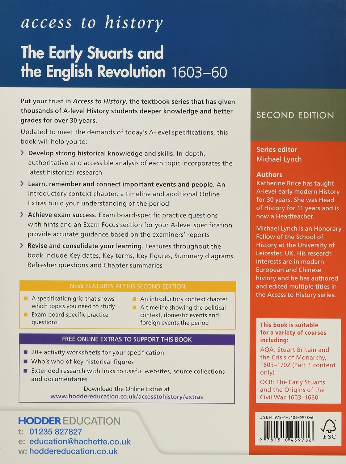 Access to History: The Early Stuarts and the English Revolution, 1603–60, Second Edition