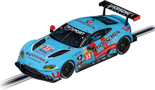 Carrera - 20031074 - Digital 132 I Aston Martin Vantage GTE TF Sport 4 Horsemen Racing No. 33 I Winner Team Replica I Original Aston Martin Licence I Realistic Driving Experience