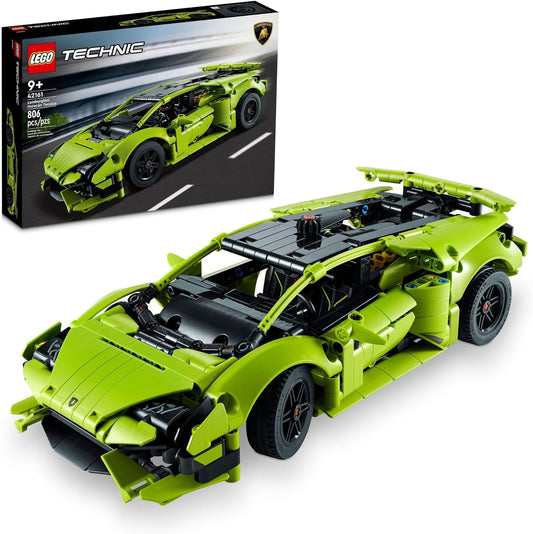 LEGO Technic 42161 Lamborghini Huracán Tecnica Advanced Sports Car Construction Set for Children from 9 Years Who Like to Construct and Collect Exotic Sports Car Toys