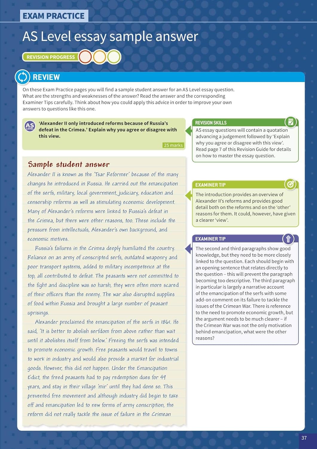 Oxford AQA History for A Level: Tsarist and Communist Russia 1855-1964 Revision Guide