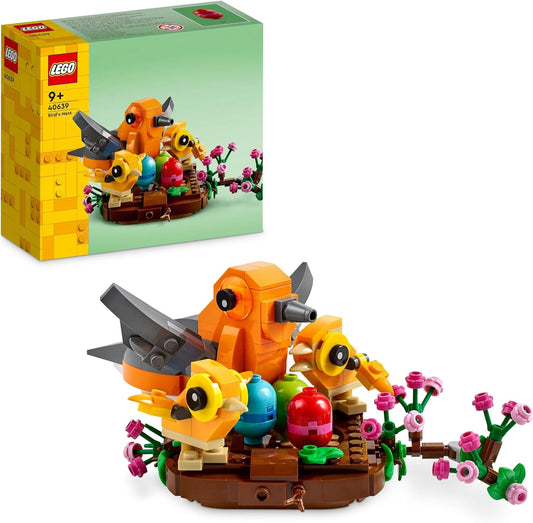 LEGO Creator 40639 Bird Nest Set, Building Toy for Children from 9 Years, Girls and Boys, with 3 Toy Birds, Decoration for the Children's Room, Easter, Birthday Gift