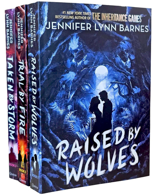 Raised by Wolves Series By Jennifer Lynn Barnes 3 Books Collection Set ( Take By Storm, Trial By Fire, Raised By Wolves )