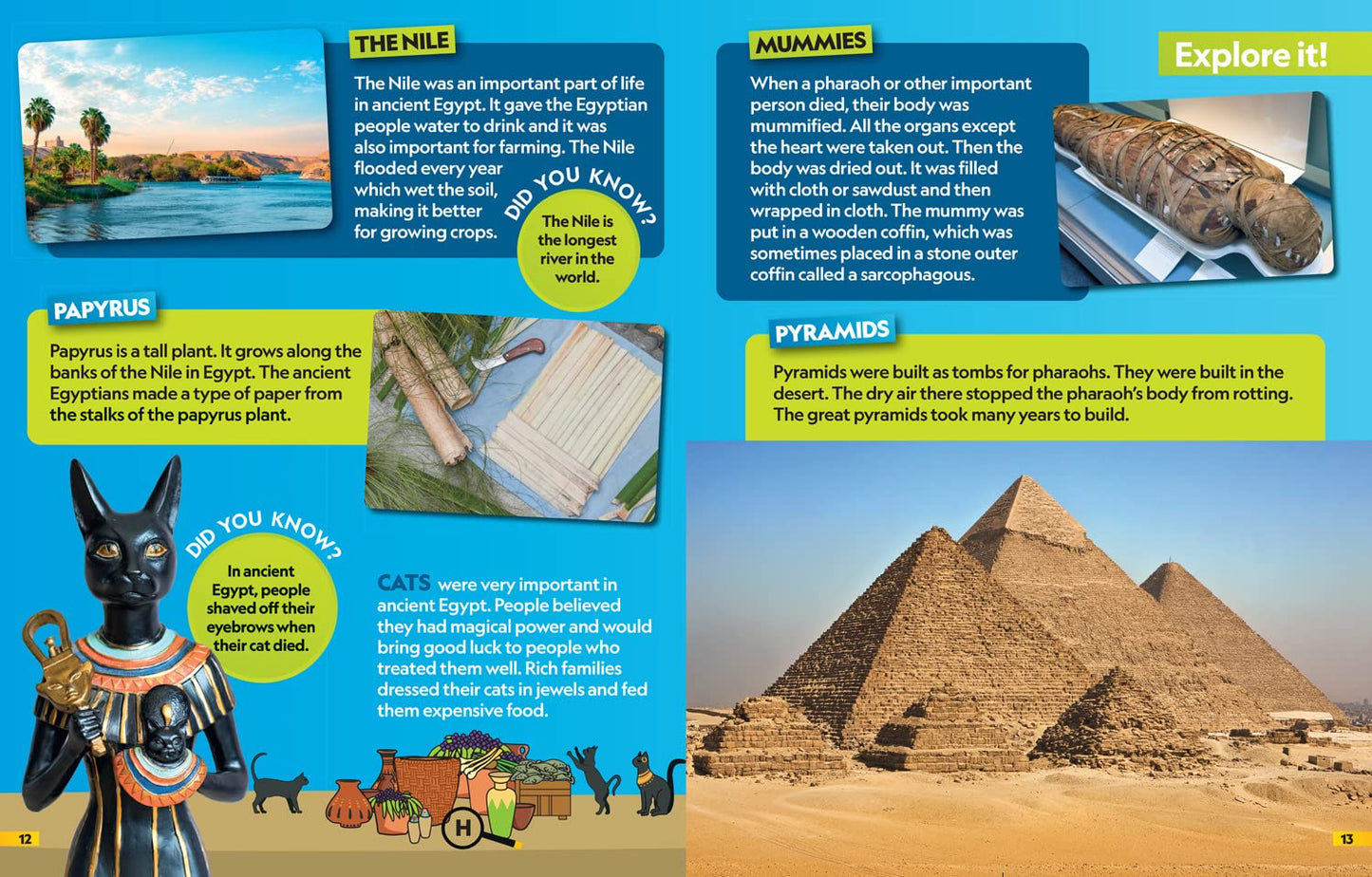 History Find it! Explore it!: More than 250 things to find, facts and photos! (National Geographic Kids)