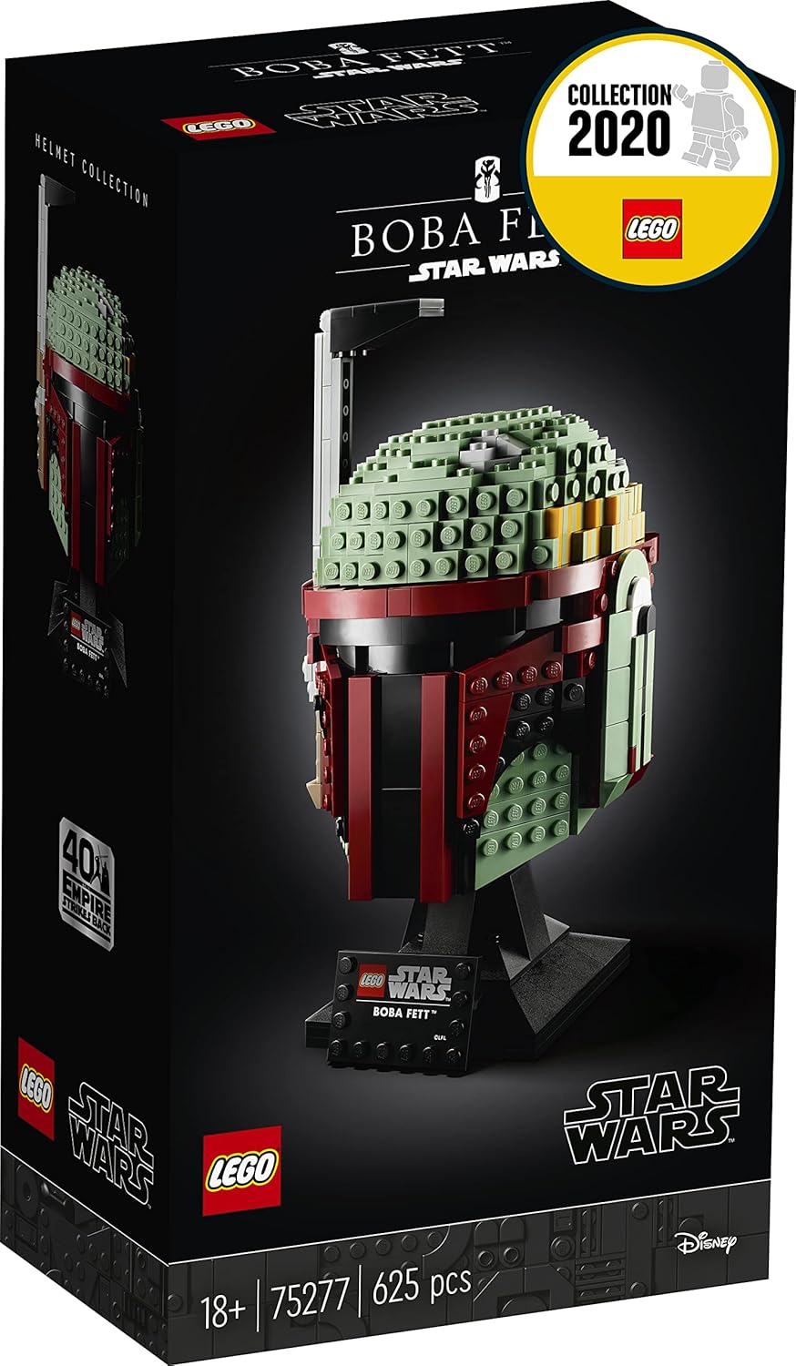 Lego® 75277 Boba Fett Helmet, Star Wars Character Collectible Construction Set, Multi-Coloured