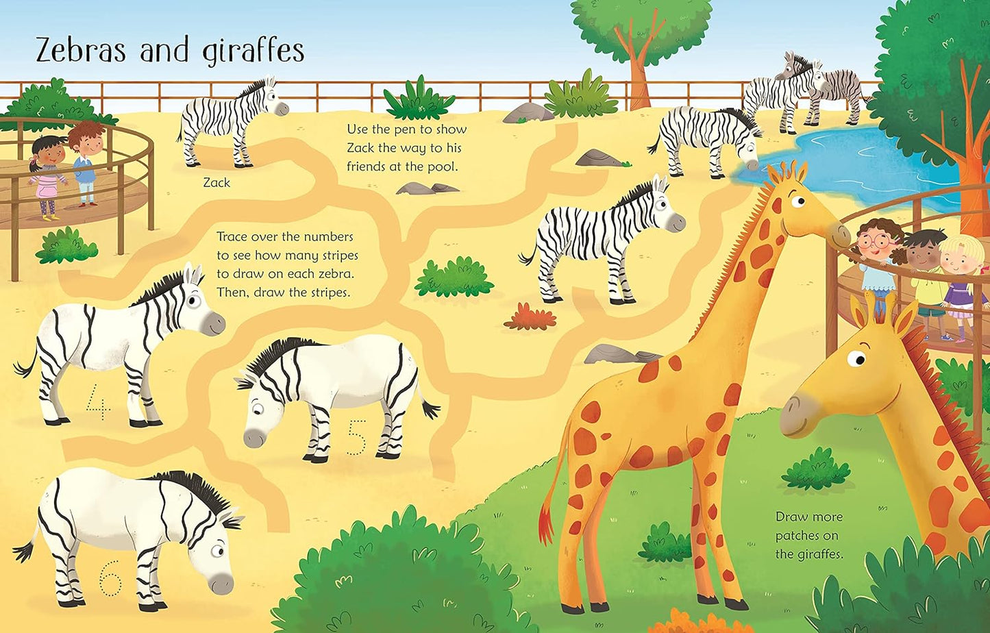 Wipe-Clean Zoo Activities (Wipe-Clean Activities): 1