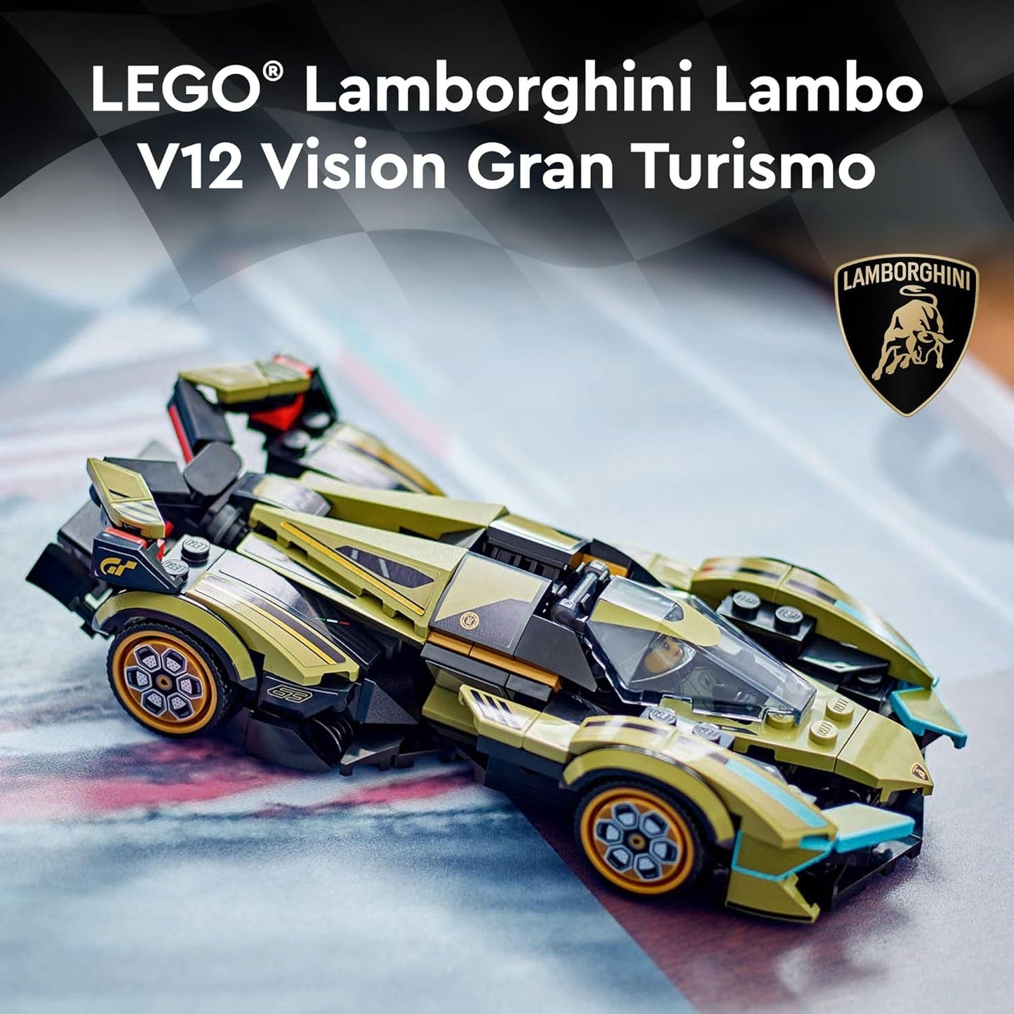 Lego Speed Champions Lamborghini Lambo V12 Vision GT Super Car 76923