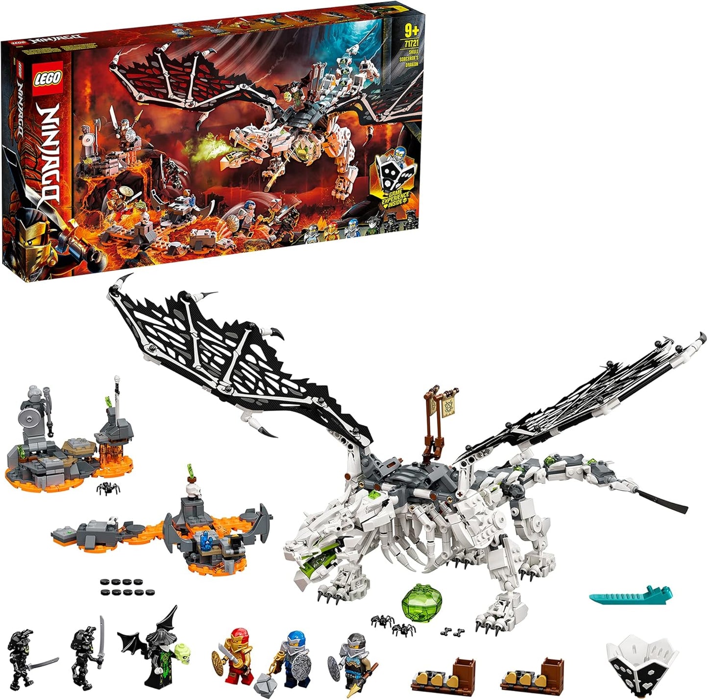 LEGO 71721 Skull Sorcerer’s Dragon