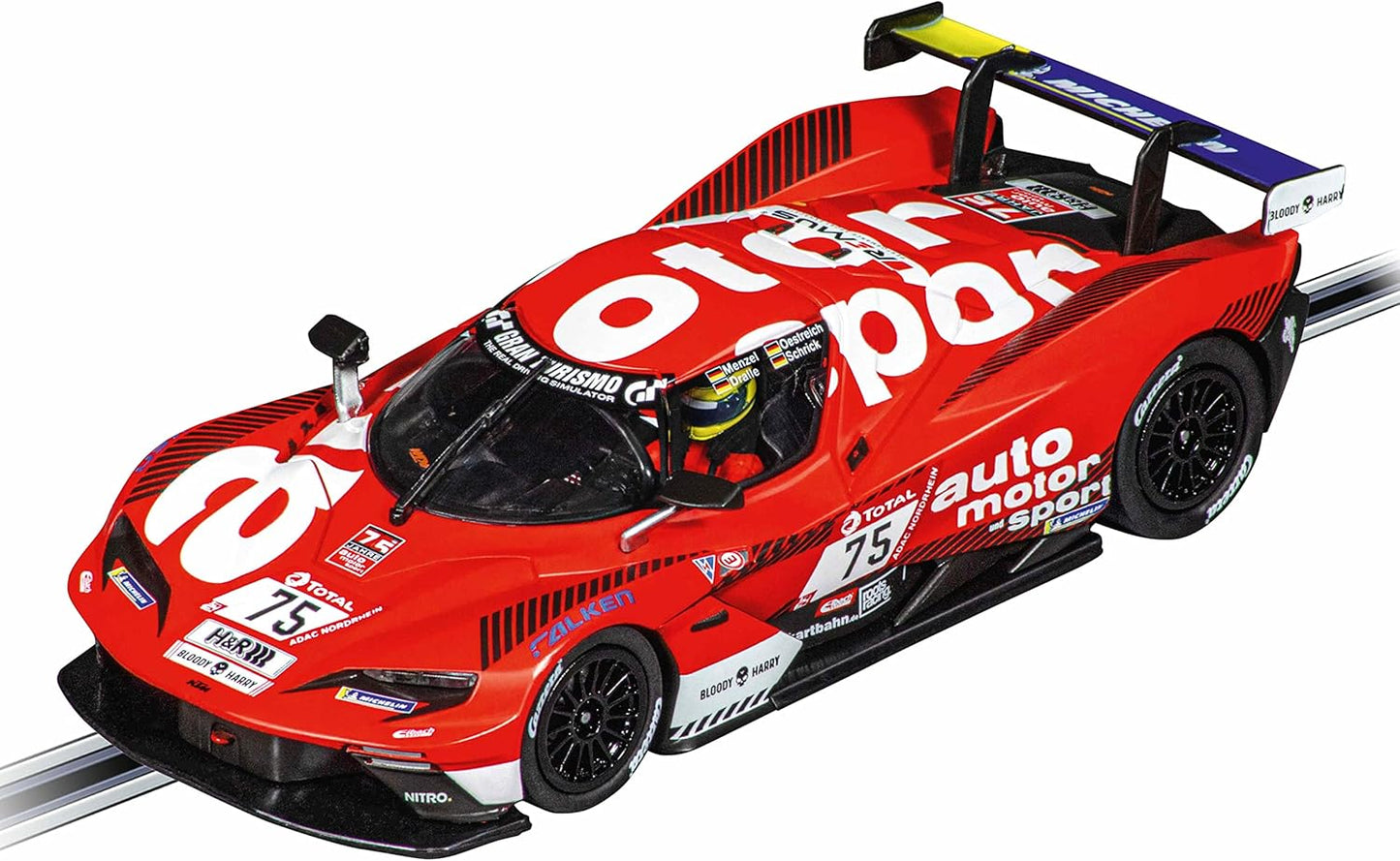 Carrera Digital 132 KTM X-BOW GT2 "Auto Motor und Sport, No.75" Car for Racetrack | Racetracks and Licensed Slot Cars | Up to 4 Players | For Children from 10 Years & Adults