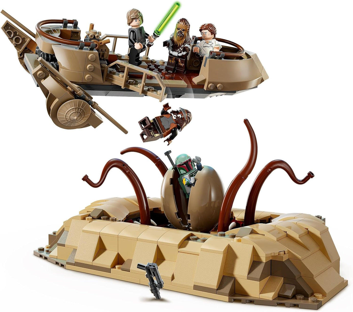 Lego Star Wars: Return of the Jedi Desert Ship and Sarlacc Pit, 75396 Fantasy Set to Collect and Build, Building Toy Gift for Boys, Girls and All Fans