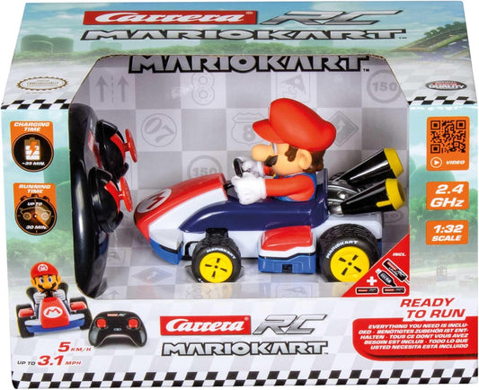 Carrera RC I 2.4GHz Mario Kart Race Kart 1:32 I Mario RC Vehicle I Officially Licensed I Authentic Design I For Nintendo Fans I Remote Controlled Car