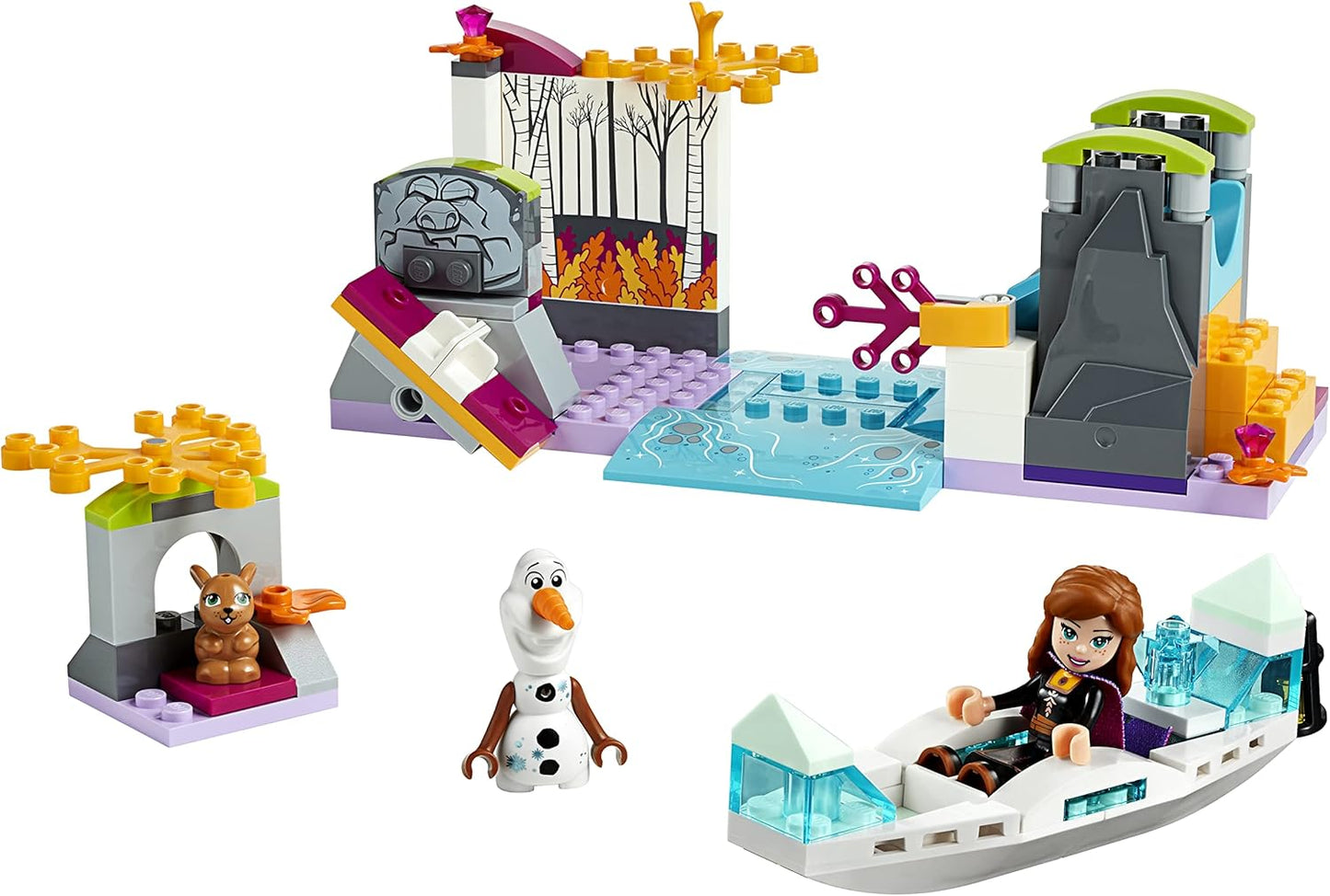 LEGO 41165 Princesas Disney Annas Canoe Construction Kit, Multi-Colour