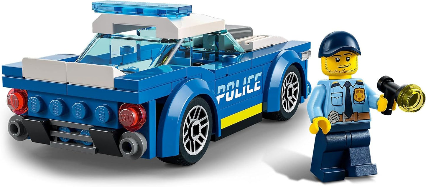 LEGO 60312 City Police Car, Police Toy from 5 Years, Gift for Children with Police Officer Mini Figure, Adventure Series, Creative Children's Toy for Boys and Girls