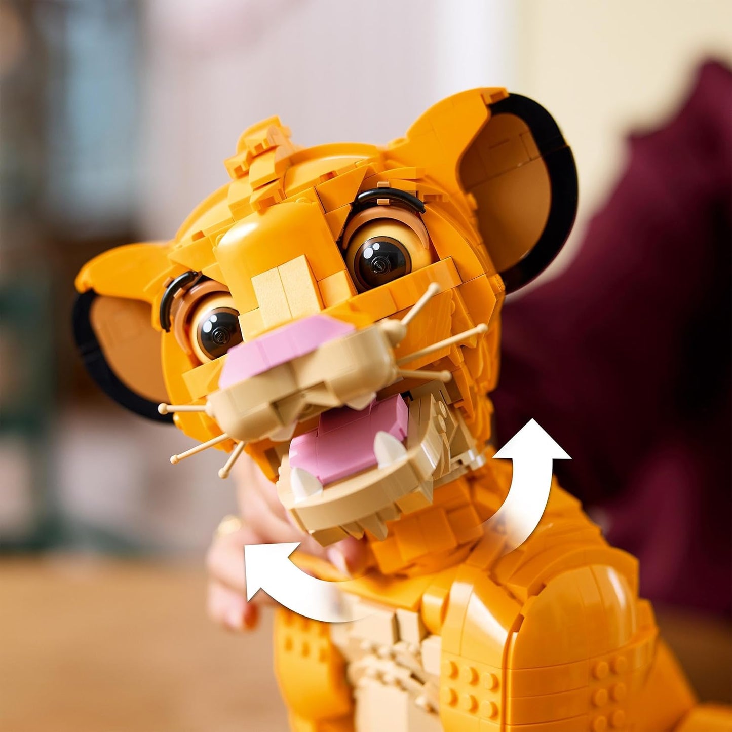 LEGO Disney Classic 43247 Simba The Young Lion King Collectible Animal Figure