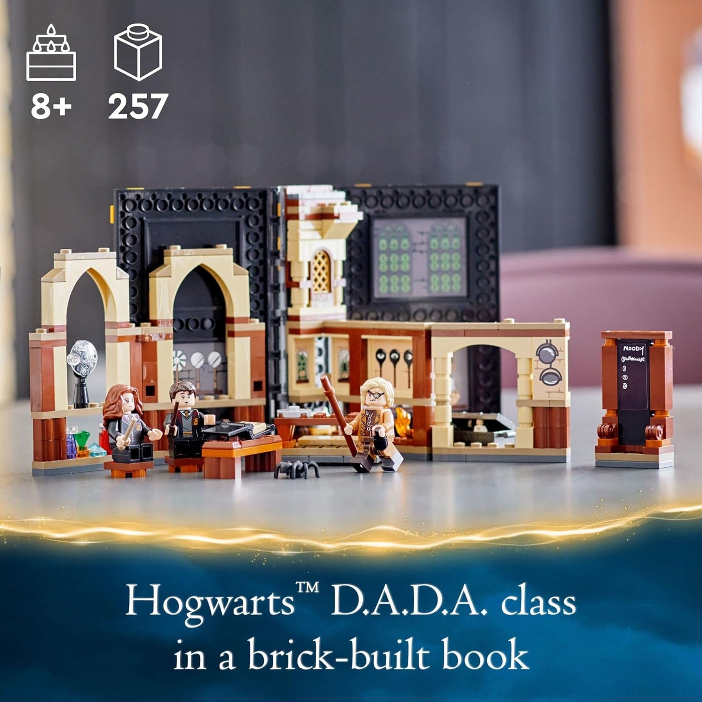 LEGO Harry Potter Hogwarts Moment - Defense Class 76397 Building Kit; Collectable Classroom Playset for Children from 8 Years (257 Pieces)