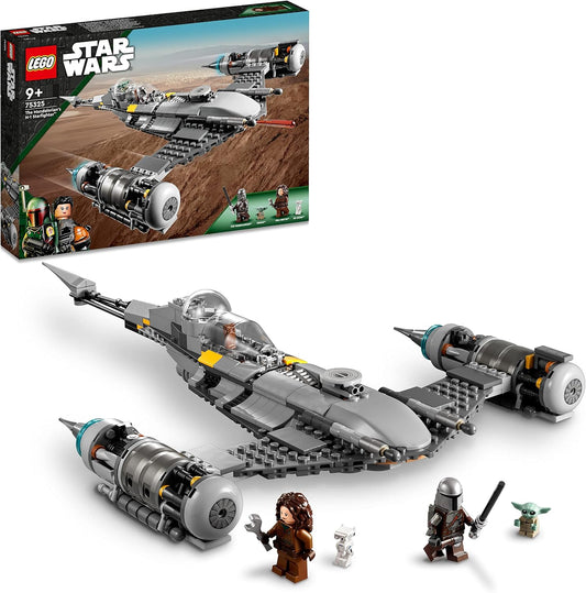 LEGO 75325 Star Wars The N-1 Starfighter of the Mandalorian; Book of Boba Fett; Building Toy Set with Baby Yoda Figure