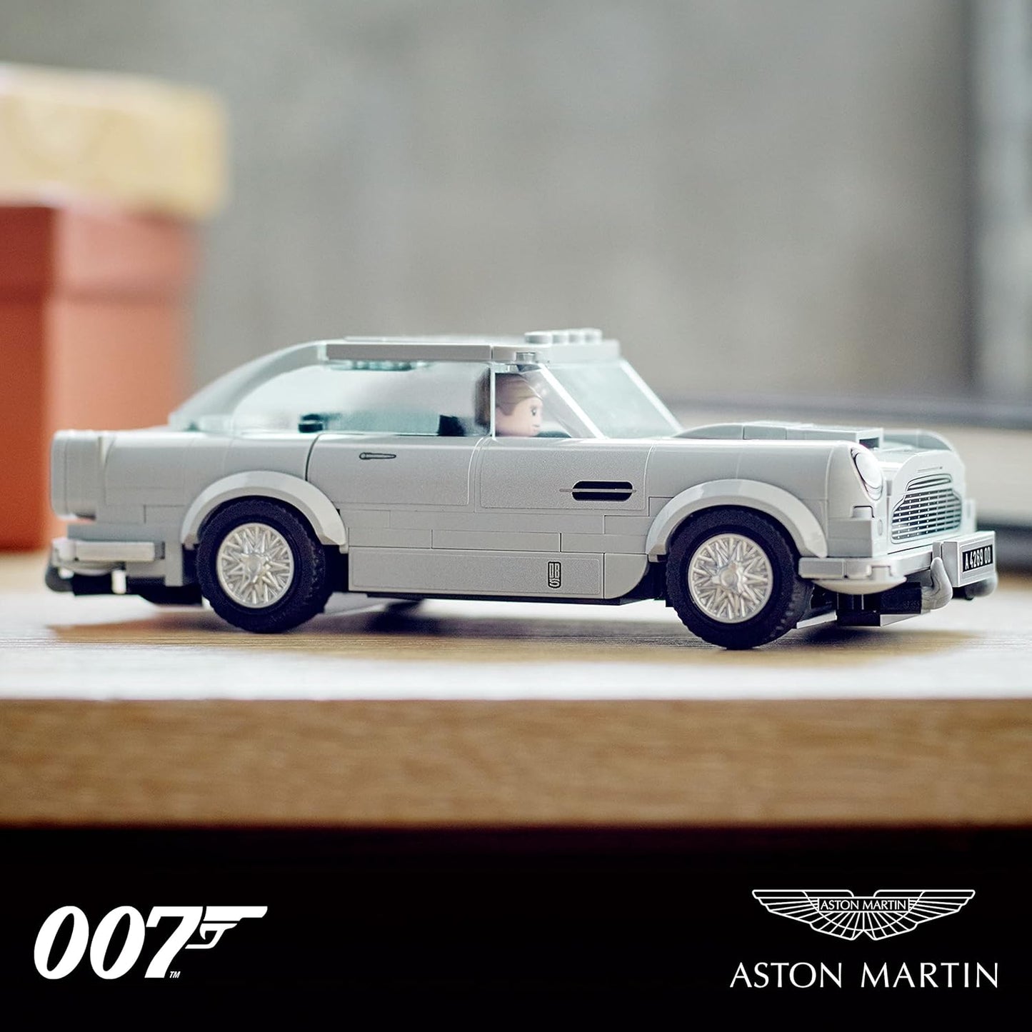 LEGO Speed Champions 007 Aston Martin DB5 76911 Building Toy Set Featuring James Bond Mini Figure, Car Model Kit for Kids and Teens, Expand Your Cool Collection, Great Gift for Boys and Girls Age 8+