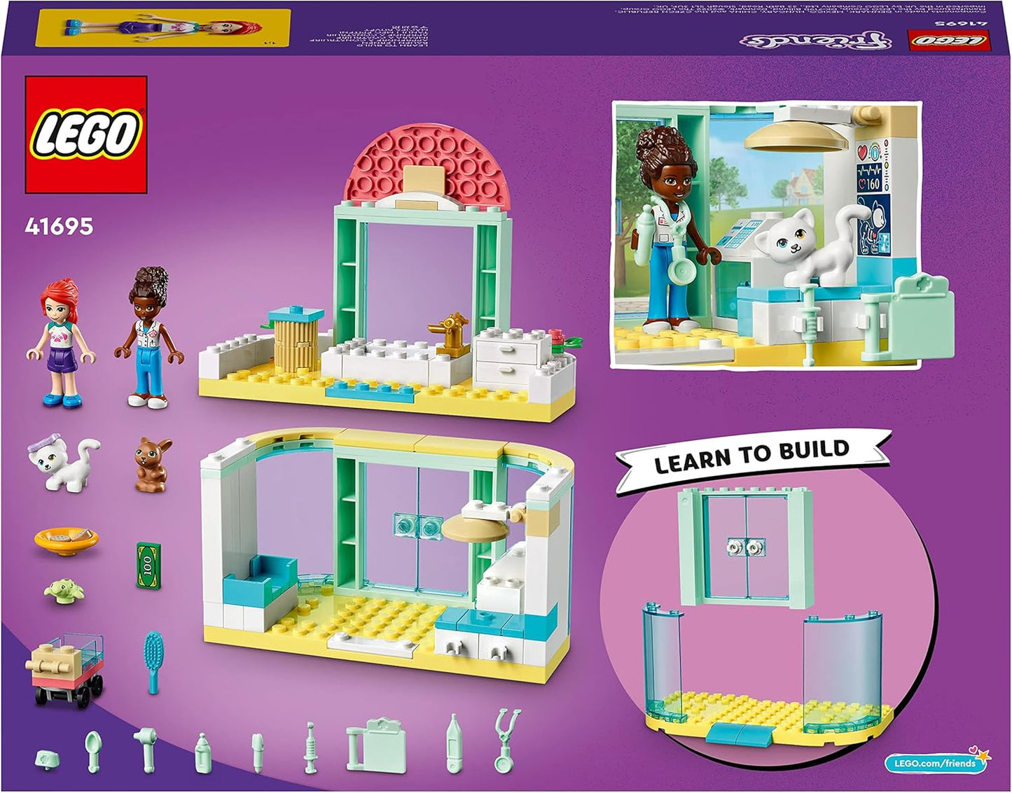 LEGO 41695 Friends Veterinary Clinic