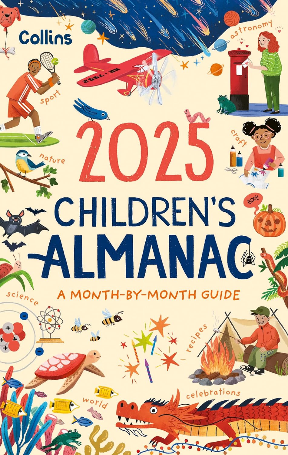 2025 Children’s Almanac: A month-by-month guide to nature, astronomy, sports, science, the world and more