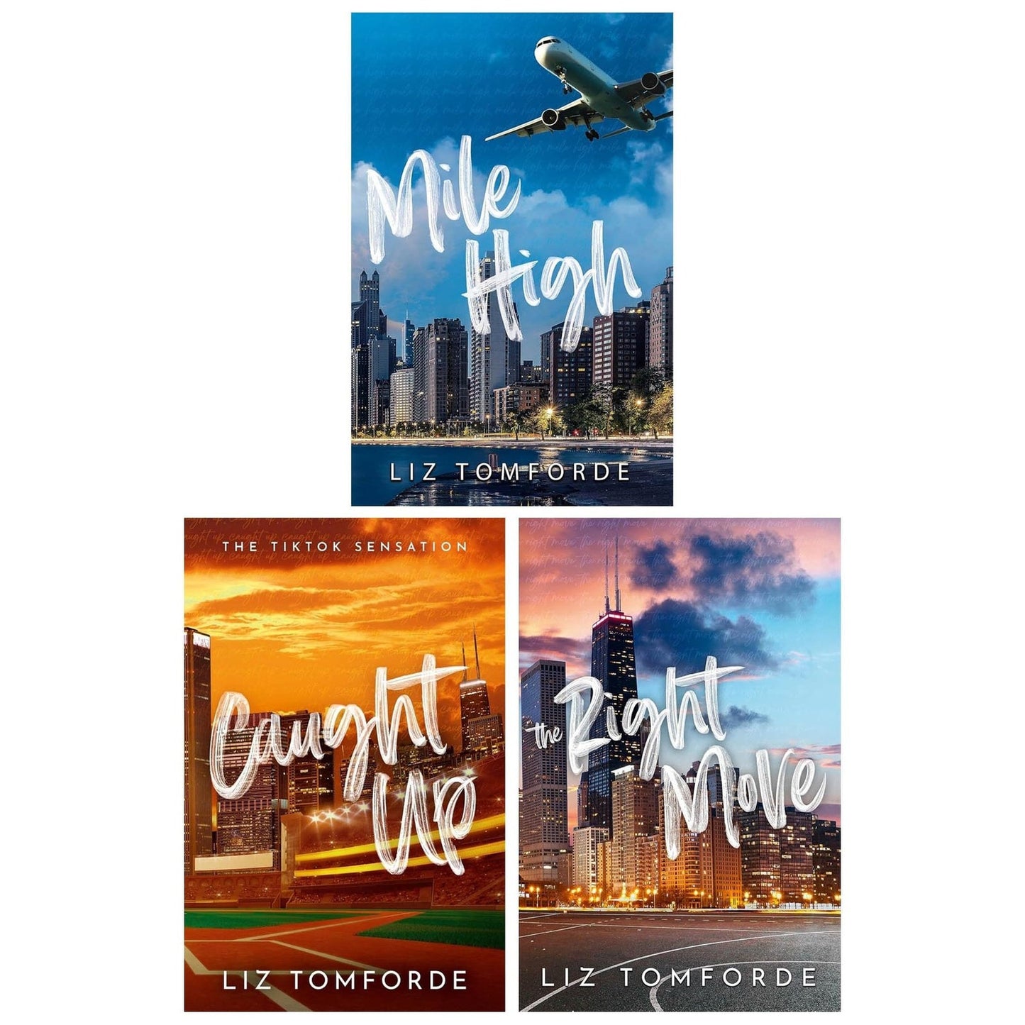 Windy City Series 3 Books Collection Set (Mile High: Book 1, The Right Move: Book 2 & Caught Up: Book 3)