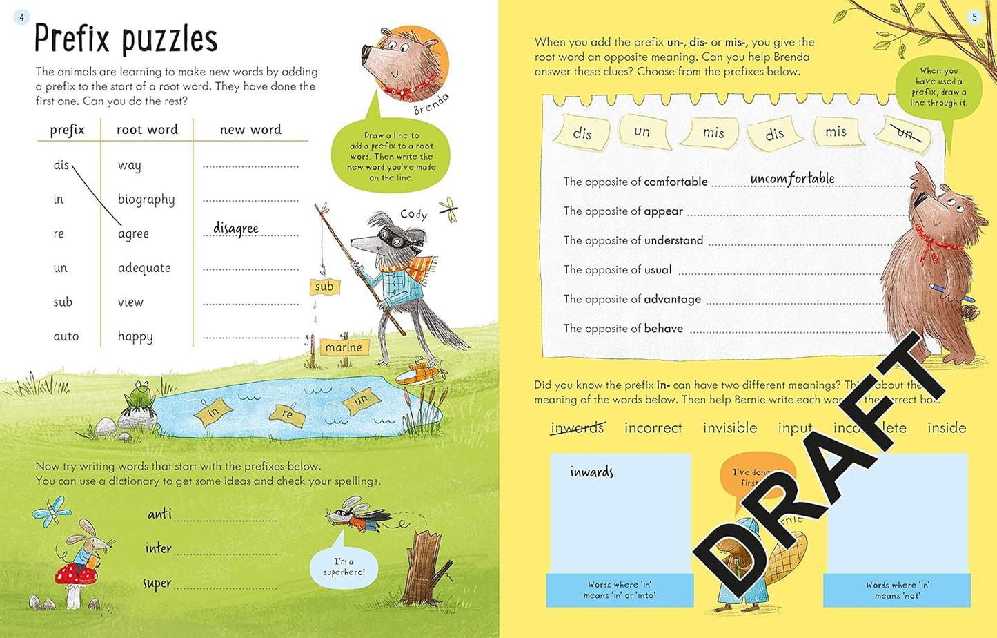 Usborne Workbooks Spelling 8-9