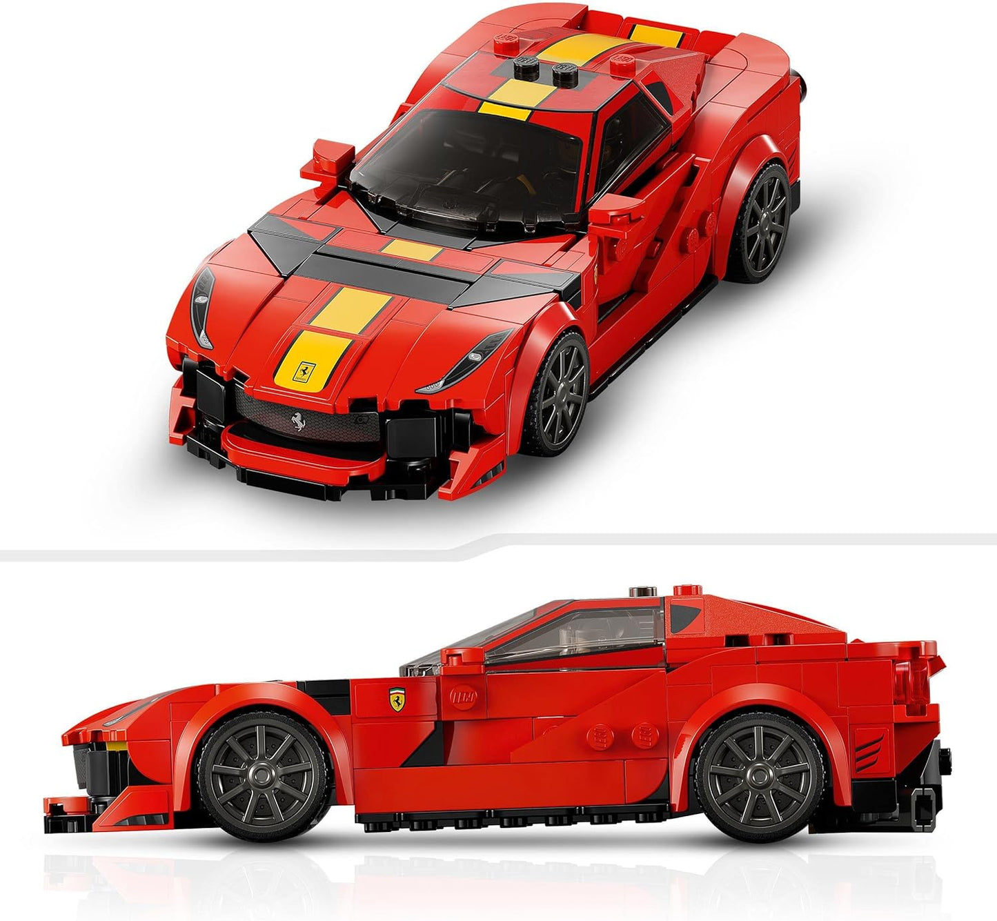 LEGO Speed Champions Ferrari 812 Competizione, Sports Car and Toy Model Kit, 2023 Series, Car Collectible Vehicle Set 76914