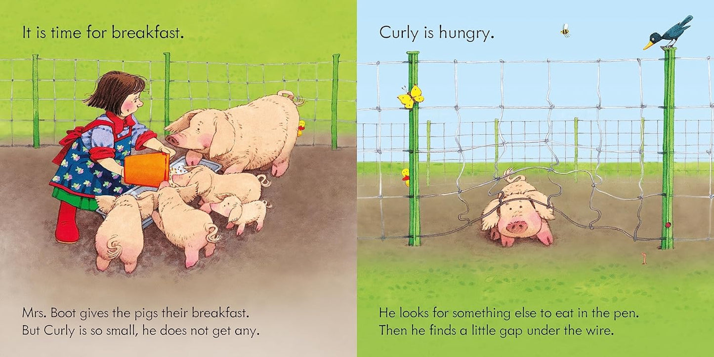 Pig Gets Stuck (Mini Farmyard Tales)