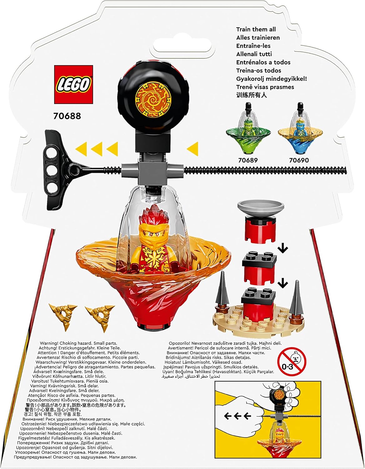 LEGO 70688 Ninjago Kais Spinjitzu Ninja Training