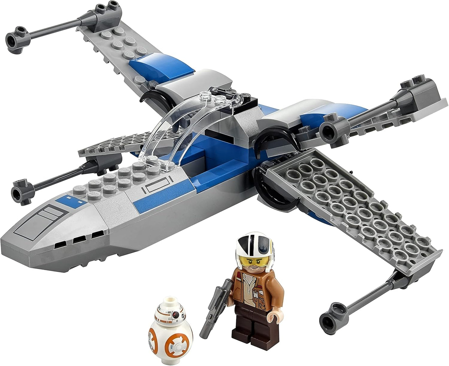 LEGO 75297 Star Wars Resistance X-Wing Starfighter, Easter Gift for Toddlers, Toy from 4 Years