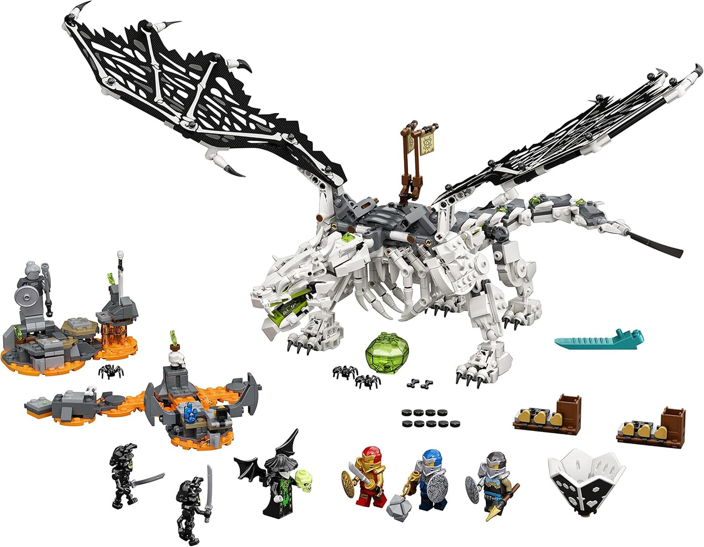 LEGO 71721 Skull Sorcerer’s Dragon