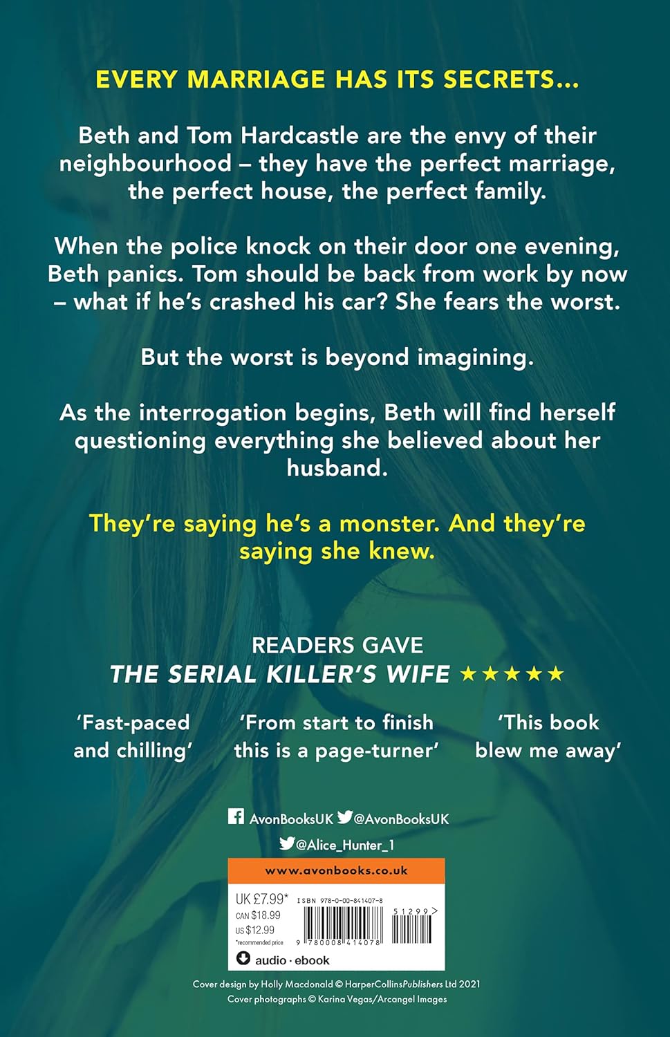 The Serial Killer's Wife: The addictive bestselling crime thriller - so shocking it should come with a warning! Now a major TV series