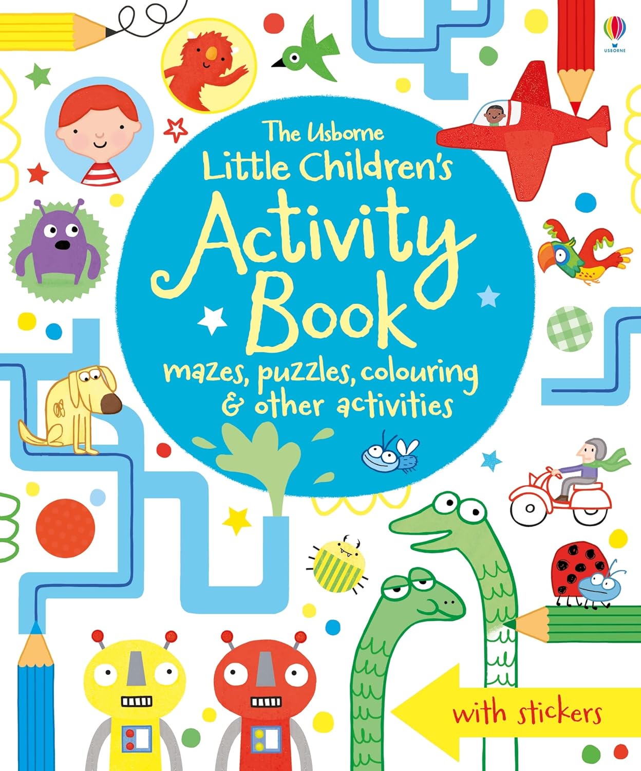 Little Children's Activity Book: Mazes, Puzzles and Colouring: 1 (Little Children's Activity Books)