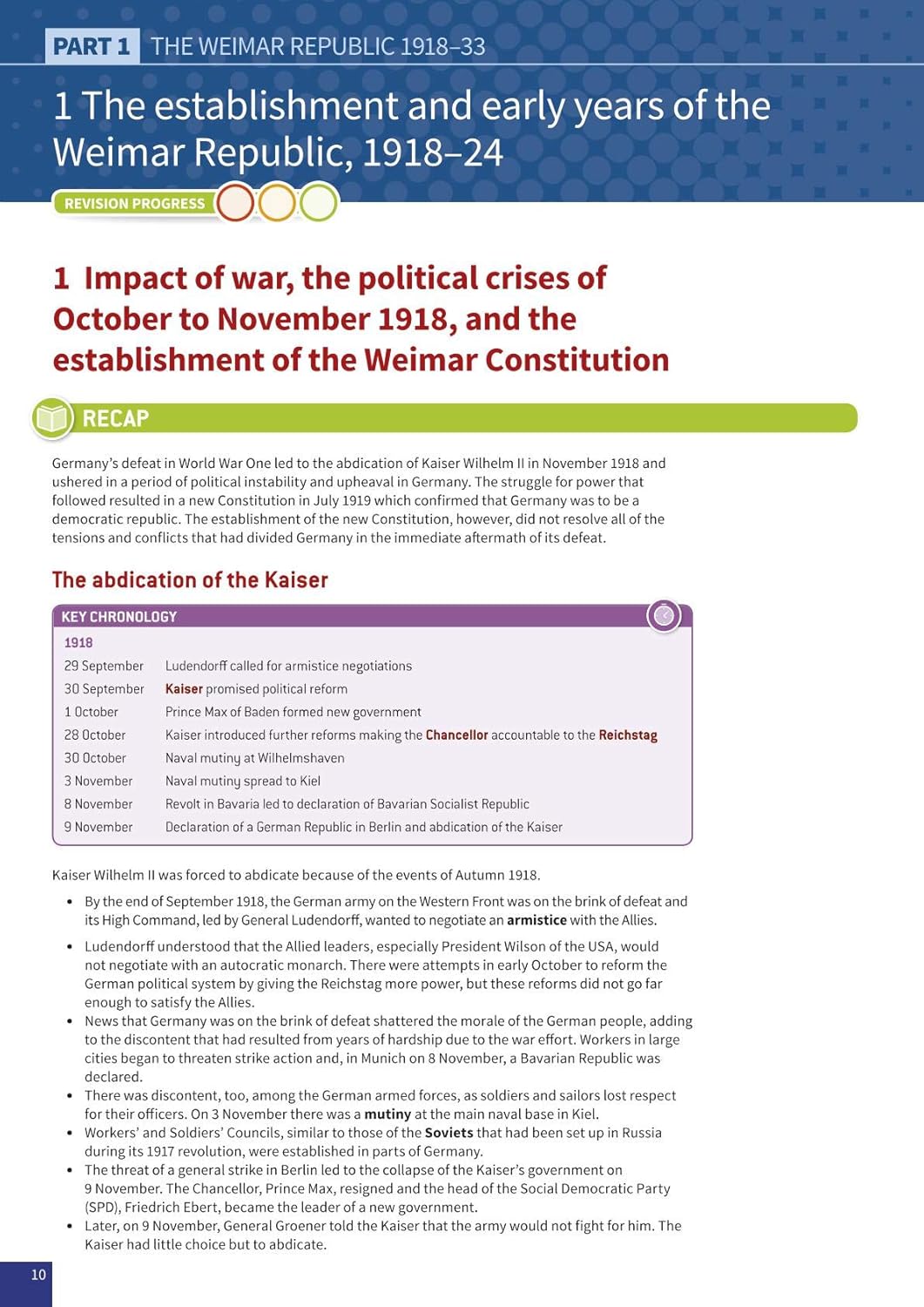 Oxford AQA History for A Level: Democracy and Nazism: Germany 1918-1945 Revision Guide