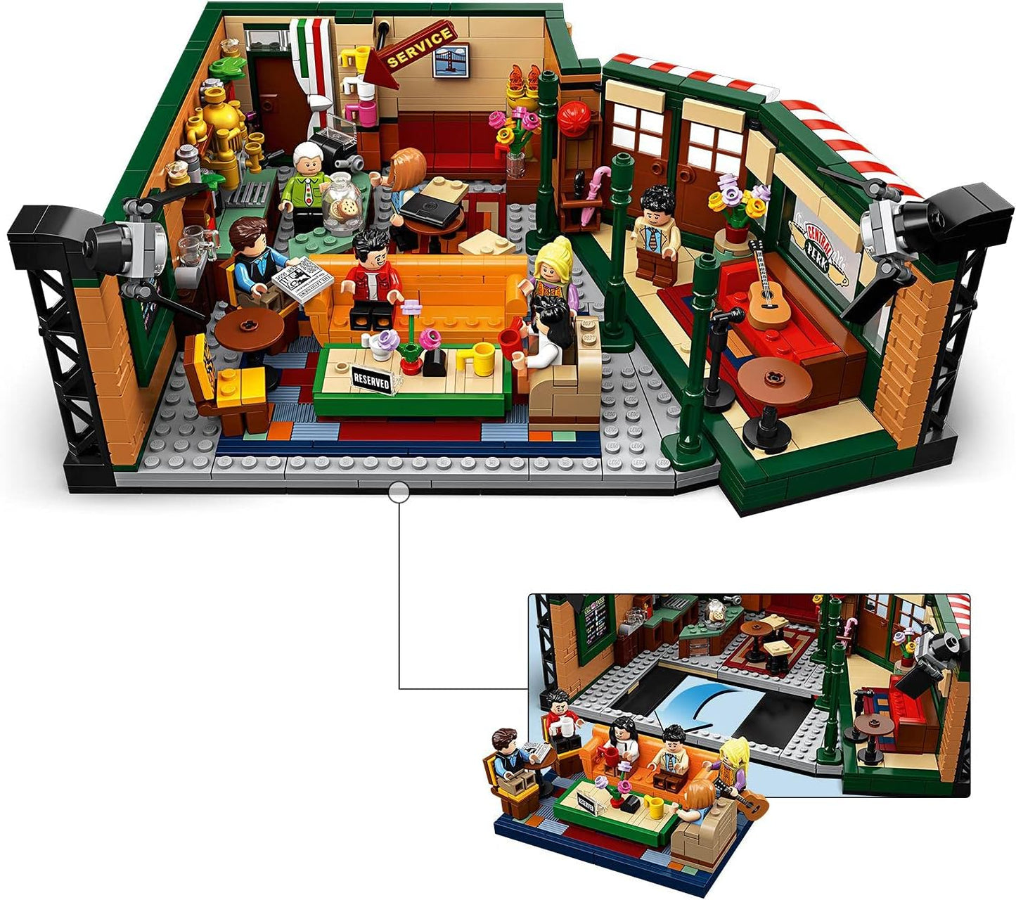 LEGO Ideas 21319 - FRIENDS Central Perk Café, building set