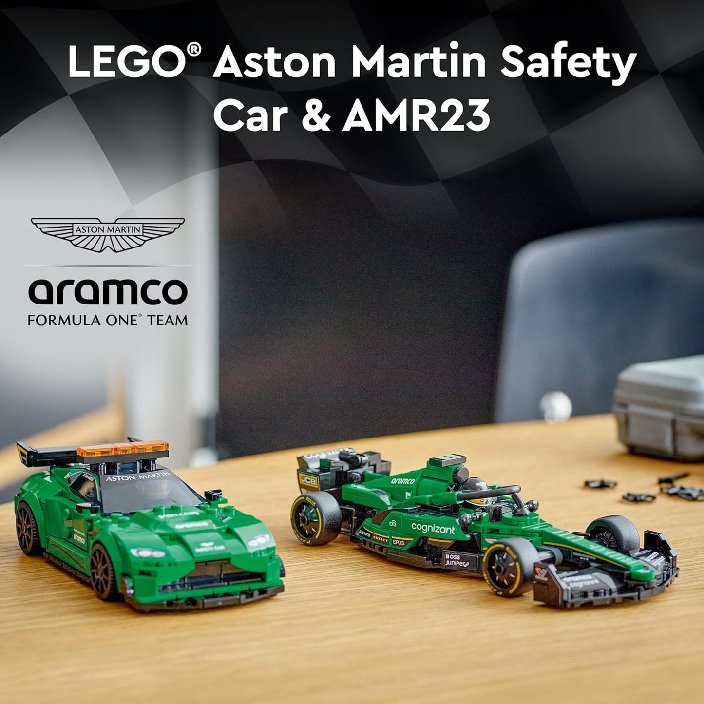 LEGO 76925 Speed Champions Aston Martin Safety Car and AMR23