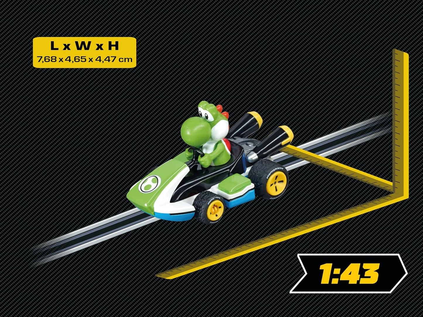 Carrera GO 20064035 "Nintendo Mario Kart 8 -Yoshi Die-Cast Model