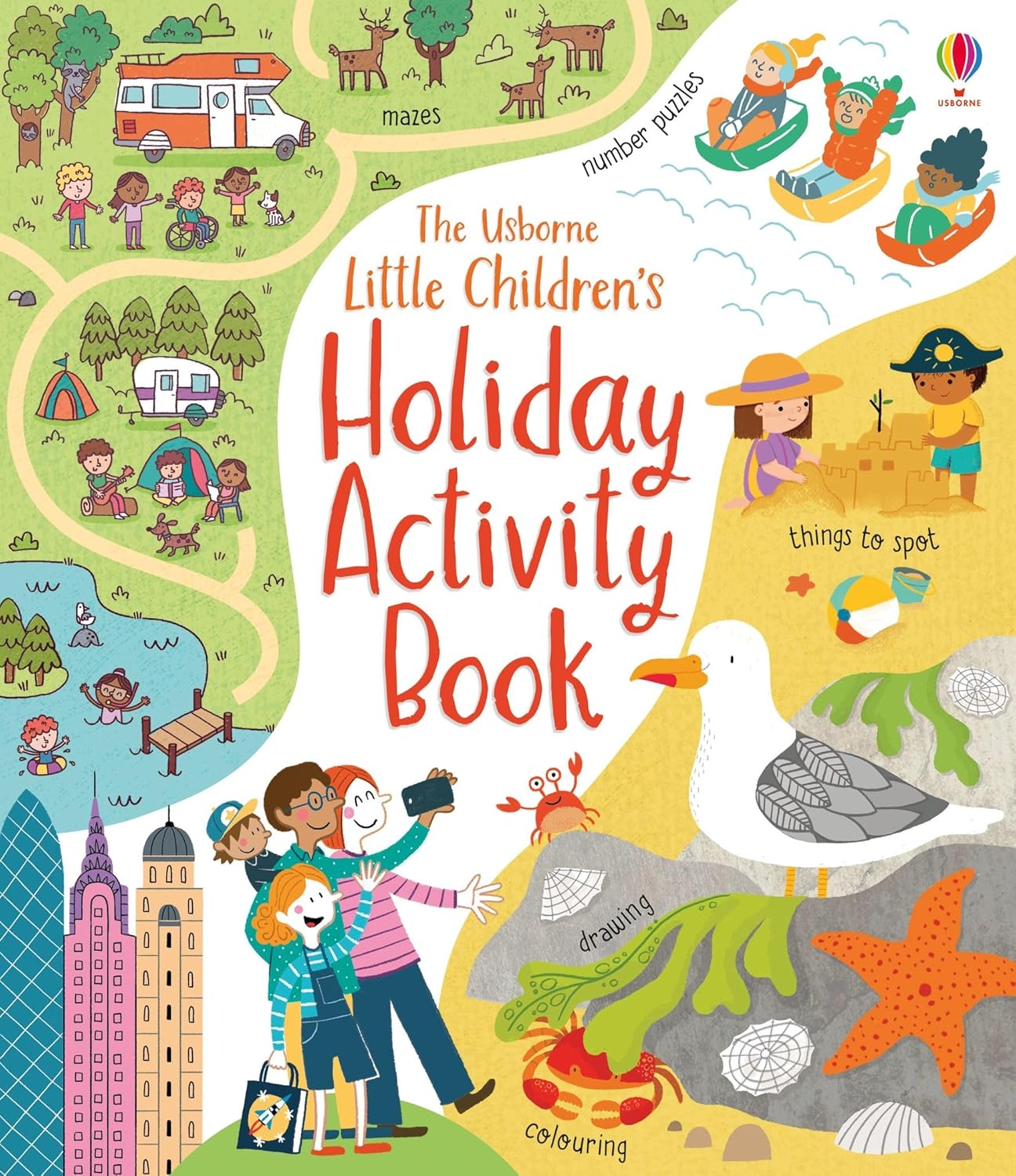 Little Children's Holiday Activity Book (Little Children's Pads) (Little Children's Activity Books)