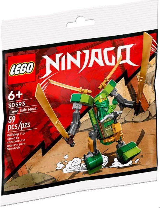 LEGO Ninjago Lloyd Suit Mech Polybag Set 30593 (Bags)