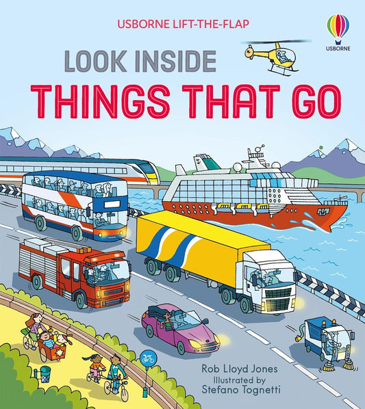 Look Inside Things That Go (Usborne Look Inside)