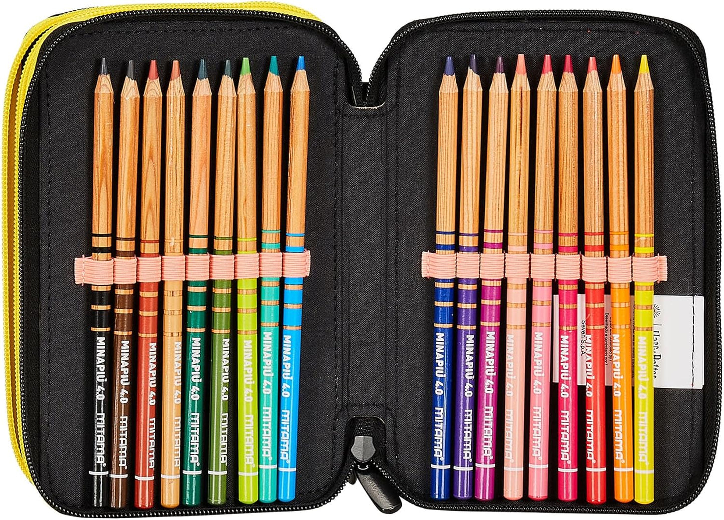 Harry Potter School Pencil Case with 3 Compartments, Multicoloured, Pencil Case with Multiple Compartments with Pencils, Pens and Colours, Multicoloured, Taglia Unica, Modern, multicoloured, Modern