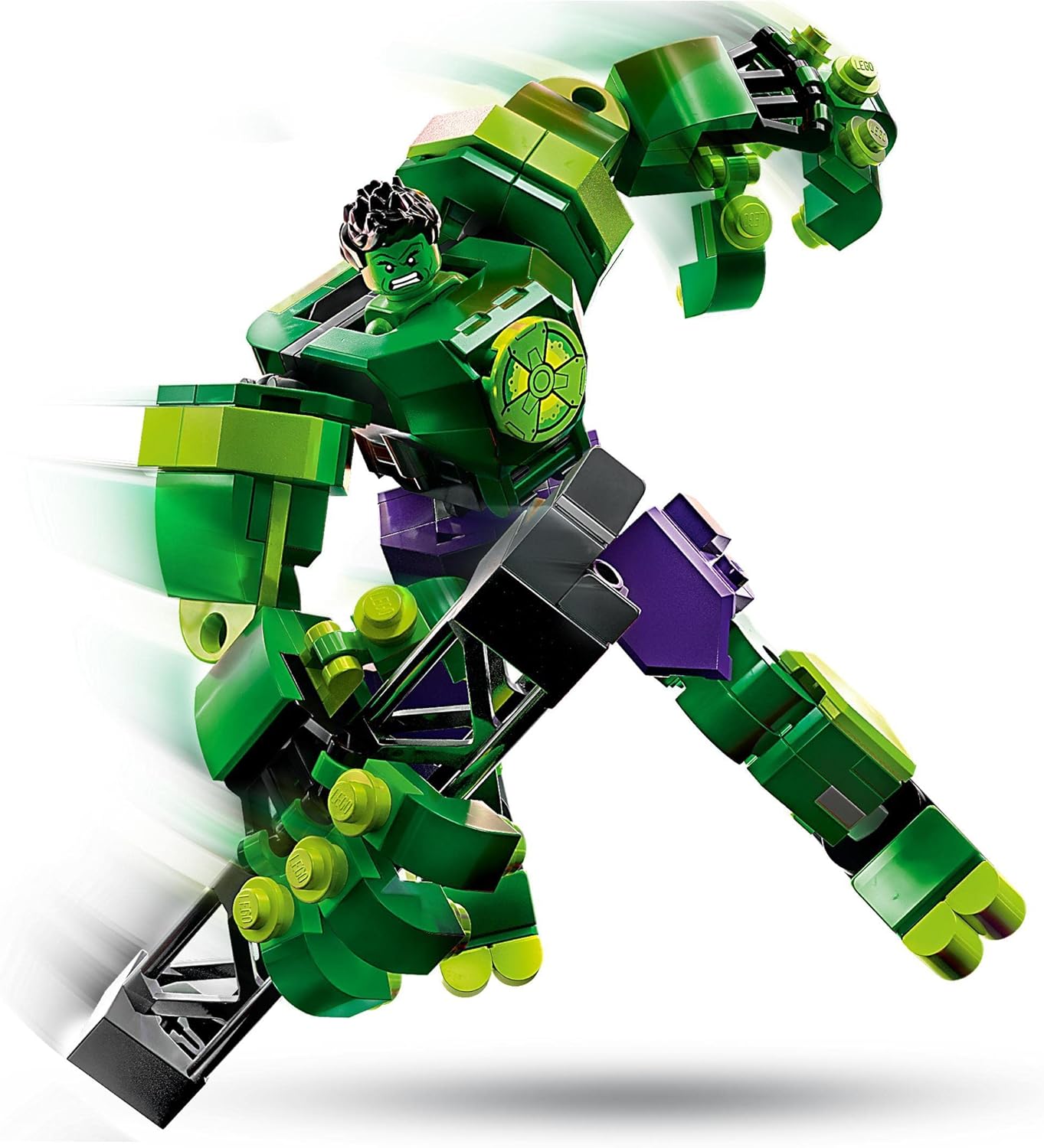 LEGO 76241 Marvel Hulk Mech Action Figure from the Avengers, Superhero Collectible Building Toy, for Boys and Girls, 6 Years and Up