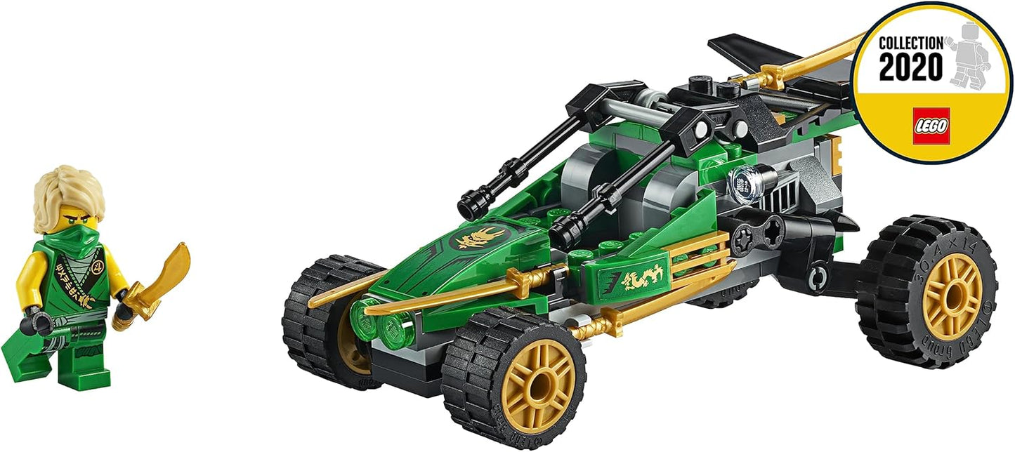 LEGO 71700 Ninjago Legacy Lloyds Jungle Robber Car with Lloyd Mini Figure, Tournament of the Elements Kit